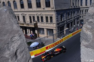 Azerbaïdjan, EL1&nbsp;: Pérez se place en tête devant Leclerc et Verstappen