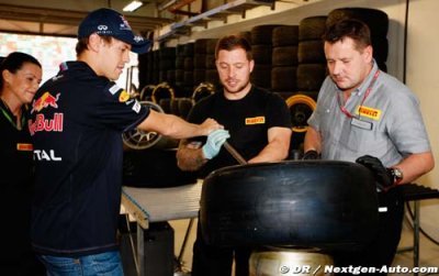 Vettel vs Hembery: the World Champion takes on a new challenge
