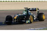 La Lotus T128 roule à Valencia