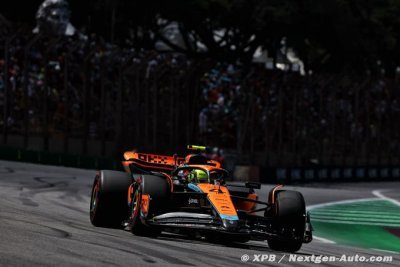 Norris&nbsp;: Deuxième est ’la meilleure position’ possible actuellement