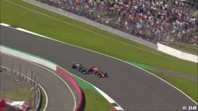 Selon les données de Mercedes F1, Verstappen est entré dans Copse plus vite qu’en qualif&nbsp;!