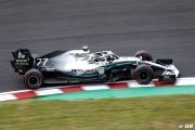 Bottas surpris par la 1ère ligne de Ferrari à Suzuka