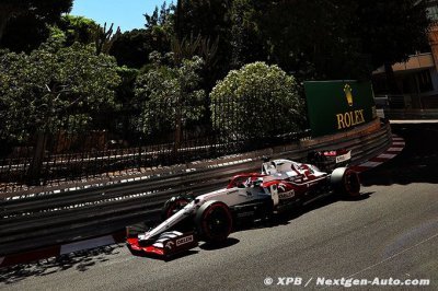 Alfa Romeo navigue autour du top 10 ce jeudi à Monaco