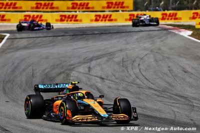 8e malgré une amygdalite&nbsp;: Norris au courage pour McLaren F1