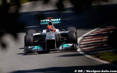 Schumacher a cru au podium
