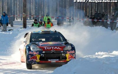 Sébastien Ogier gagne une place