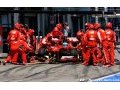 Arrêts aux stands : Ferrari devance Mercedes sur la saison 2013