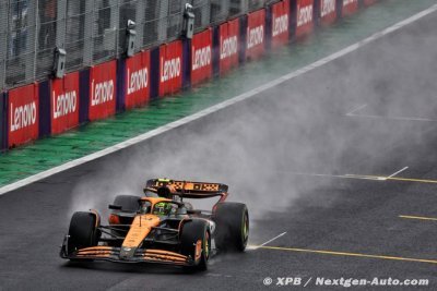 Norris signe la pole au Brésil, Ocon sera en deuxième ligne