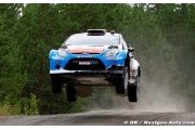 SS16: Ostberg hits trouble