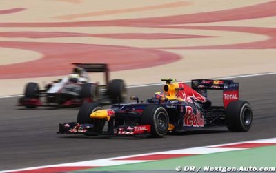 Webber n’a pas connu une course très excitante