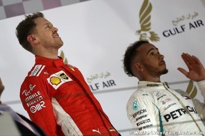 Suite à ses injures, Vettel prend la défense de Hamilton