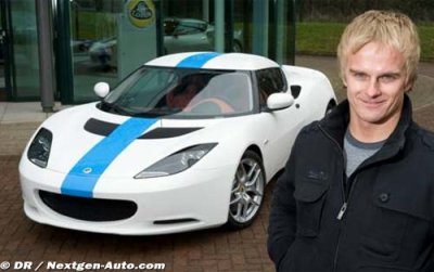 Heikki Kovalainen visits the home of Lotus Cars