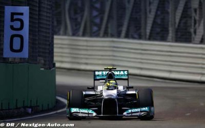 Pour Rosberg, le meilleur de la Mercedes est à venir