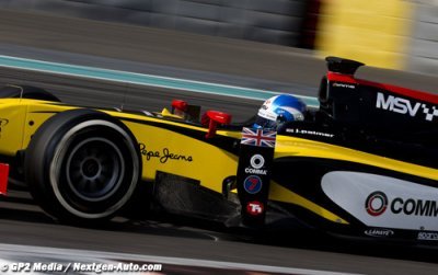 Essais de Yas Marina, première journée&nbsp;: Palmer devance Evans