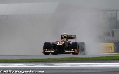Grosjean a de bons espoirs pour la course