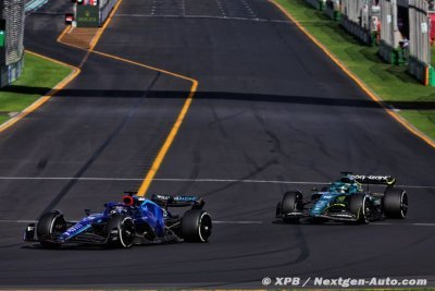 Grâce à Albon, Williams F1 est dans les points à Melbourne&nbsp;!