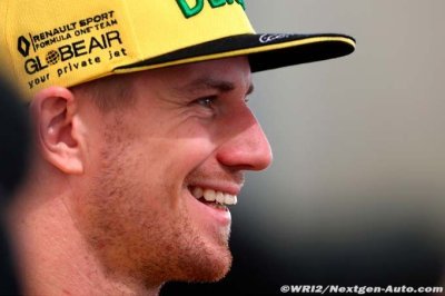Hulkenberg favorable à 3 voitures par ligne sur la grille de départ
