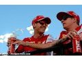 Raikkonen heureux d'être traité à égalité avec Vettel