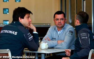 McLaren, Mercedes play down three cars for 2015