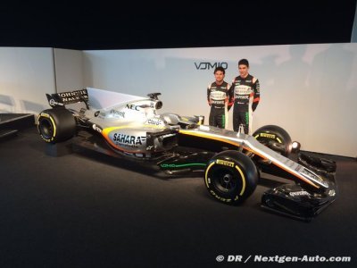 Force India reveals new look for 2017 season