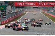 La F1 rejette les 2 arrêts obligatoires et l'augmentation du poids minimum