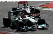 Schumacher a dépassé les bornes selon Webber