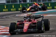 Sainz est surpris d'avoir résisté à Perez en fin de course à Miami
