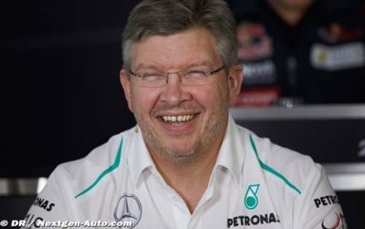 La Mercedes et les pneus&nbsp;: une grande histoire