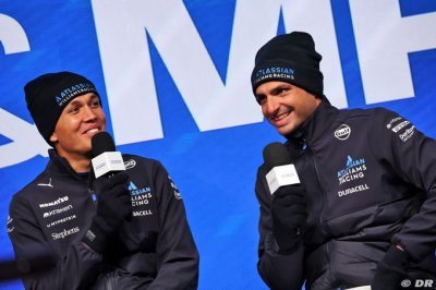 Albon&nbsp;: L’arrivée de Sainz est ’une opportunité’ et non ’une pression’