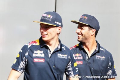 Ricciardo - Verstappen, un duo ravi de se pousser à la limite