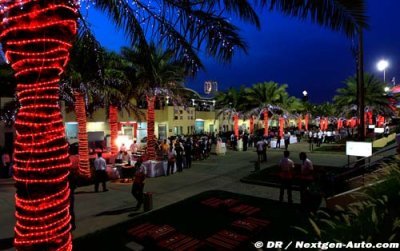 Bahreïn confirme les horaires de sa course de nuit