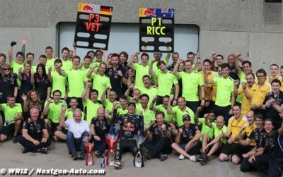 Interview de Daniel Ricciardo après sa victoire au Canada