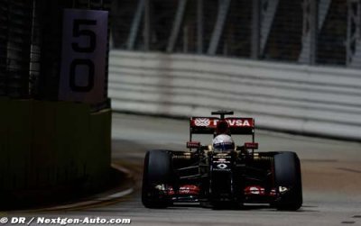Qualifying - Singapore GP report: Lotus Renault