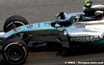 Rosberg n’était pas à l’aise avec les pneus pluie