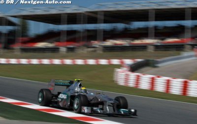 Mercedes GP vise Ferrari à défaut de Red Bull