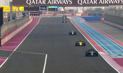 F2, Qatar, Course principale&nbsp;: Martins victorieux, Fornaroli champion