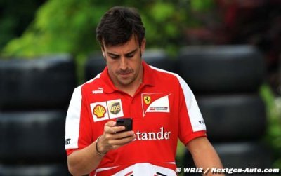 Alonso not fazed by Raikkonen’s winning pace