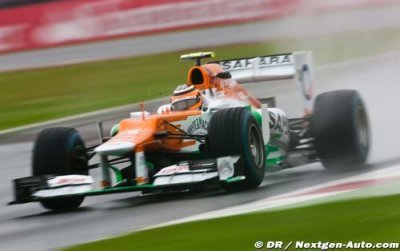 Force India enjoy best qualifying performance of their season