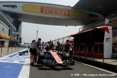 FP1 & FP2 - Chinese GP report: Manor Mercedes