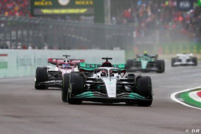 Wolff évoque l’écart entre Russell et Hamilton à Imola