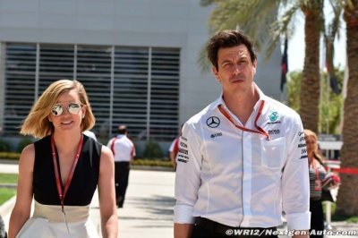 Wolff’s family to travel with him
