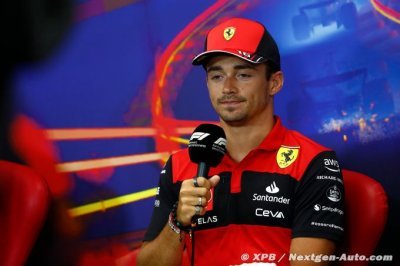 Leclerc ne voit que des avantages à son contrat pluriannuel chez Ferrari
