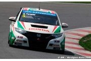 Hungaroring, FP1: Tarquini leads Honda practice 1-2