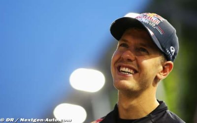 Vettel heureux de sa 1ère journée