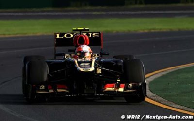 Grosjean veut retenir le positif de Melbourne