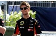 Grosjean affiche son optimisme pour 2015