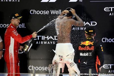Retour sur 2018&nbsp;: Hamilton gagne la dernière devant Vettel et Verstappen à Abu Dhabi