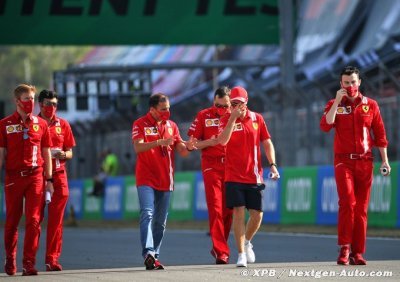 Vettel trouve sa motivation auprès des employés de Ferrari