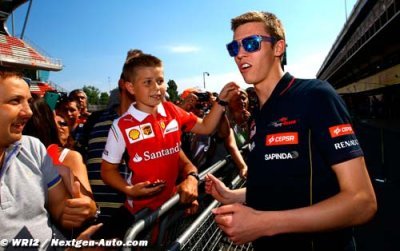 Pressure on Vergne as Tost hails ’champion’ Kvyat
