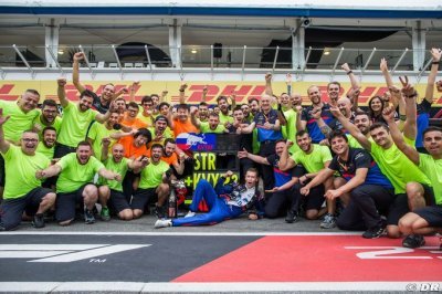 Kvyat espère que ce podium va ’faire passer un message’